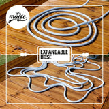 Magic Blue 10 meter knoop- en draaibestendige verlengbare tuinslang met zak en sproeikop