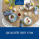 Villeroy & Boch - Spring Awakening Ontbijtset voor 2, 6-delig, Paasserviesset, Ontbijt, Pasen, Koffieservies, Lenteservies, Porselein