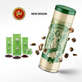 Biologische espressokoffie, zakjes van 250 g - Traditioneel gebrand op houtvuur, ambachtelijk - Premium biologische koffiebonen voor automatische espressomachines en portafilter