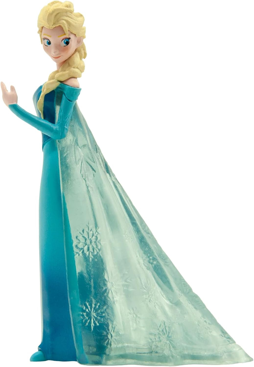 Bullyland 12961 - Elsa uit Arendelle beeldje uit de film Frozen van Walt Disney, ca. 10,1 cm, zeer gedetailleerd, ideaal als klein cadeautje voor kinderen vanaf 3 jaar