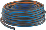 Fiskars L waterslang, UV-bescherming, drukgetest, torsiestijfheidsniveau 4 (van de 5), 30 m, Ø 1,3 cm (1/2"), 4,2 kg, zwart/oranje/blauw, 1027105