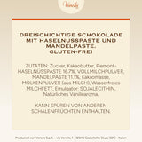 Venchi - Cremini 1878 - Drielaagse chocolade met gianduja met melk en amandelspijs, "Piemontese Hazelnoten BGA", 1 kg, glutenvrij, zonder kleurstoffen en zonder bewaarmiddelen