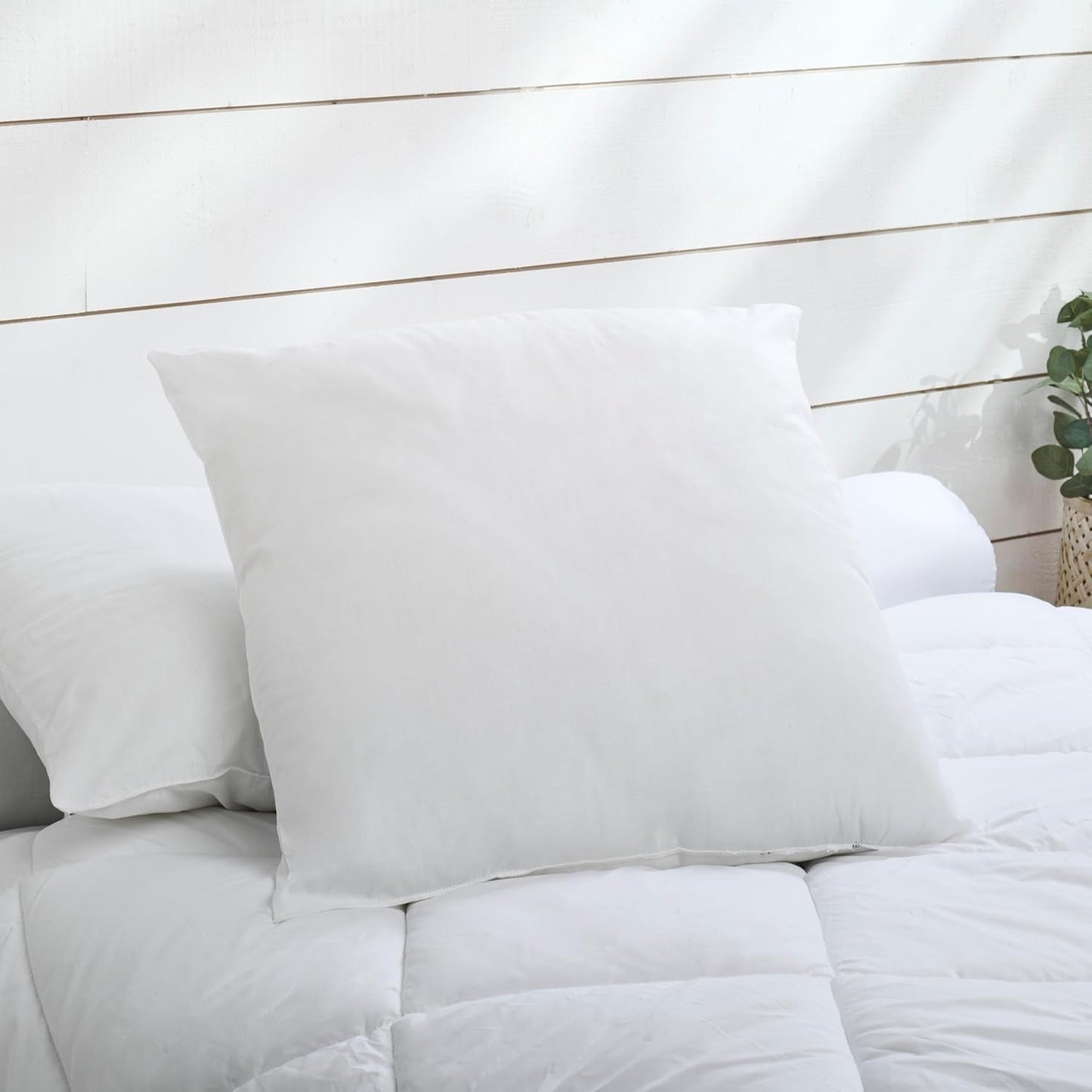 Bleu Calin Pack dekbed 1 persoon 140X200 Cm + 1 kussen 60X60 Cm, 95° wasbaar Dekbedden en dekbedden Naty Shop