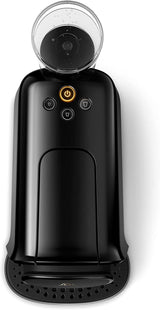 PHILIPS LM8012/60 Capsule-espressomachine - Twee doses, dubbel genot, 1 of 2 kopjes, Ristretto, espresso, Lungo of Grand Café Long, dubbele capsule, echte espressokwaliteit, pianozwart
