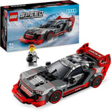 LEGO Speed Champions Audi S1 E-Tron Quattro racewagenset met autospeelgoed om te bouwen, spelen en tentoon te stellen, automodel voor kinderen, cadeau voor 9-jarige jongens en meisjes 76921 Bouwsets