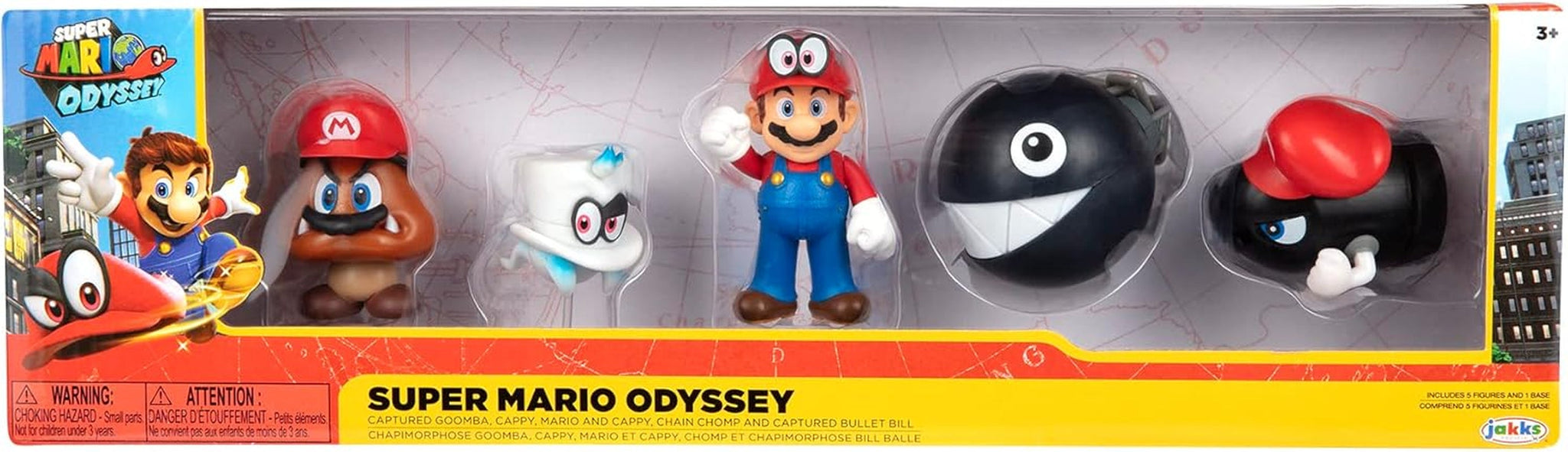 Ksruee Super Mario Mario Odyssey 5,6 cm pakket actiefiguren Naty Shop