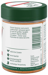 Fuchs Gewürze - Cayennepeper gemahlen - voor einen scharfen Geschmack in allerlei gerechten - natuurlijke ingrediënten - 60 g in wiederverwendbarer, recyclebarer Dosis