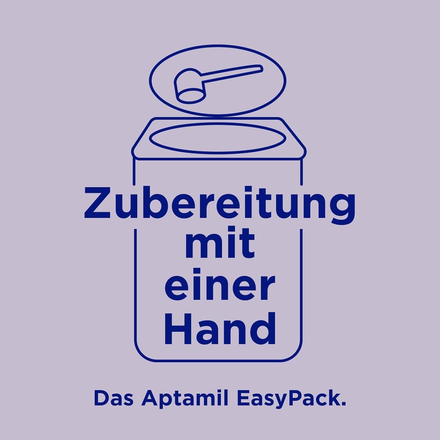 Aptamil HA 1 - Zuigelingenvoeding vanaf de geboorte, met DHA, lactosevrij, palmolievrij, babyvoeding, melkpoeder, 1 x 800 g