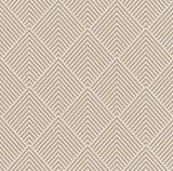 Papstar, 50 servetten "ROYAL Collection" 1/4-vouw 40 cm x 40 cm "Elegance" bruin, #86498 (pak van 2)