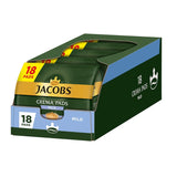 Jacobs Pads Crema Mild, Senseo-compatibele Pads, 5 x 18 Getränke, 90 Kaffeepads
