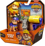 Rubble & Crew - Rubble & Mix figuur-actiefigurenset, 2 bouwspeelgoed en 85G kinetisch bouwzand, speelgoed geschikt voor kinderen vanaf 3 jaar actiefiguren Naty Shop