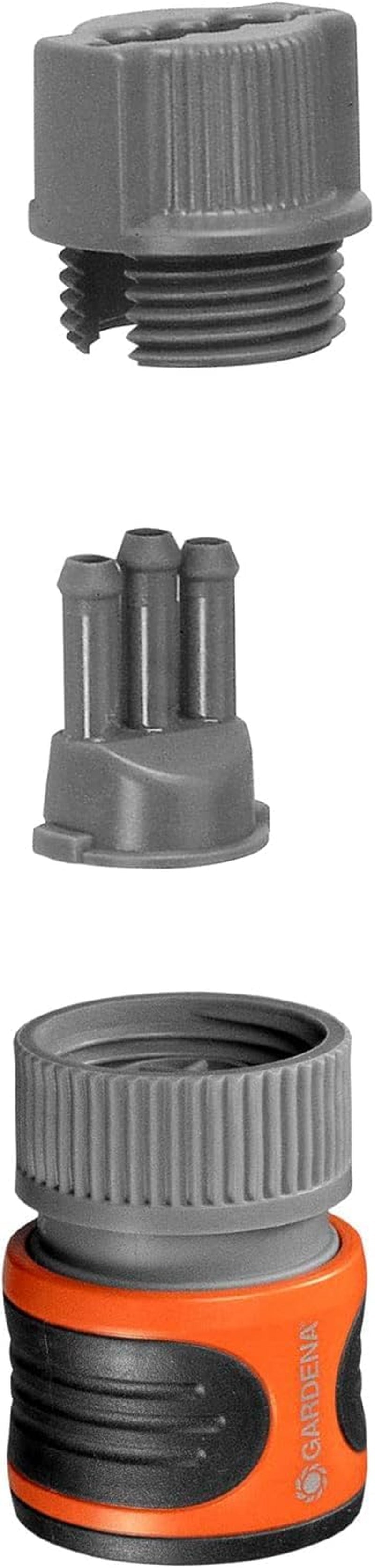 Gardena sproeislangaansluitset: aansluitfittingen voor begin en einde van de sproeislang, accessoires voor artikelen (995, 996, 997, 1998, 1999), originele Gardena systeemonderdelen (5316-20)