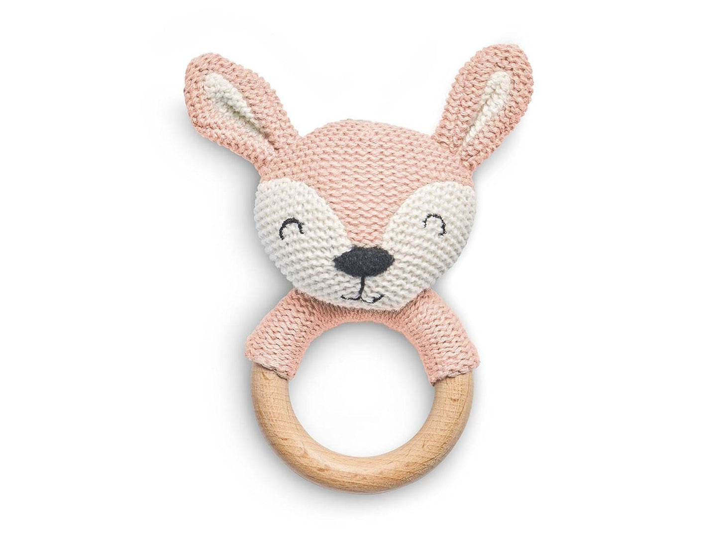 Jollein 101-001-67008 Natuurrubber Bijtring Teddybeer Koekje