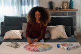 Ravensburger Puzzel 17172 Cirkel van kleuren - Dieren 500 stukjes Puzzel Naty Shop