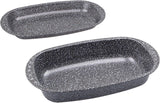 C|H|G Brotback- en Bratenform Mit Deckel "Granito", Skandia Xtreme Plus: 4-Fach Antihaftbeschichtung in Granitoptik, 37 X 20 X 7 Cm, Made in Germany Vormen en bakplaten voor het bakken Naty Shop