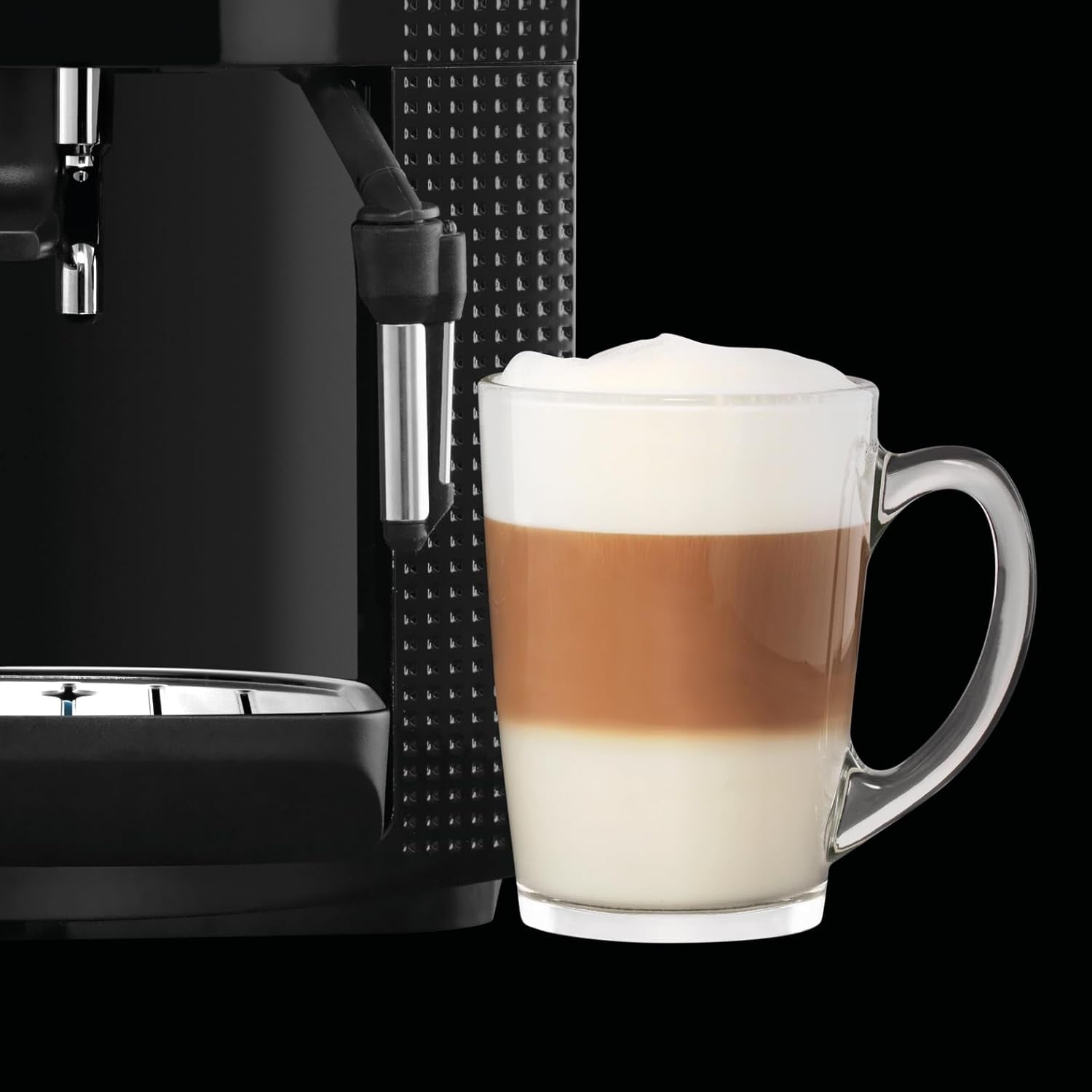 Krups Roma EA81M8 espressomachine 1,7 l, 3 temperatuurinstellingen, 3 gemalen koffietexturen, zwart