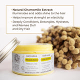 Intea Chamomile - Blonde Reflections Haarmasker - Hydrateert en voedt blond haar - 250 ML Naty Shop Haarmasker