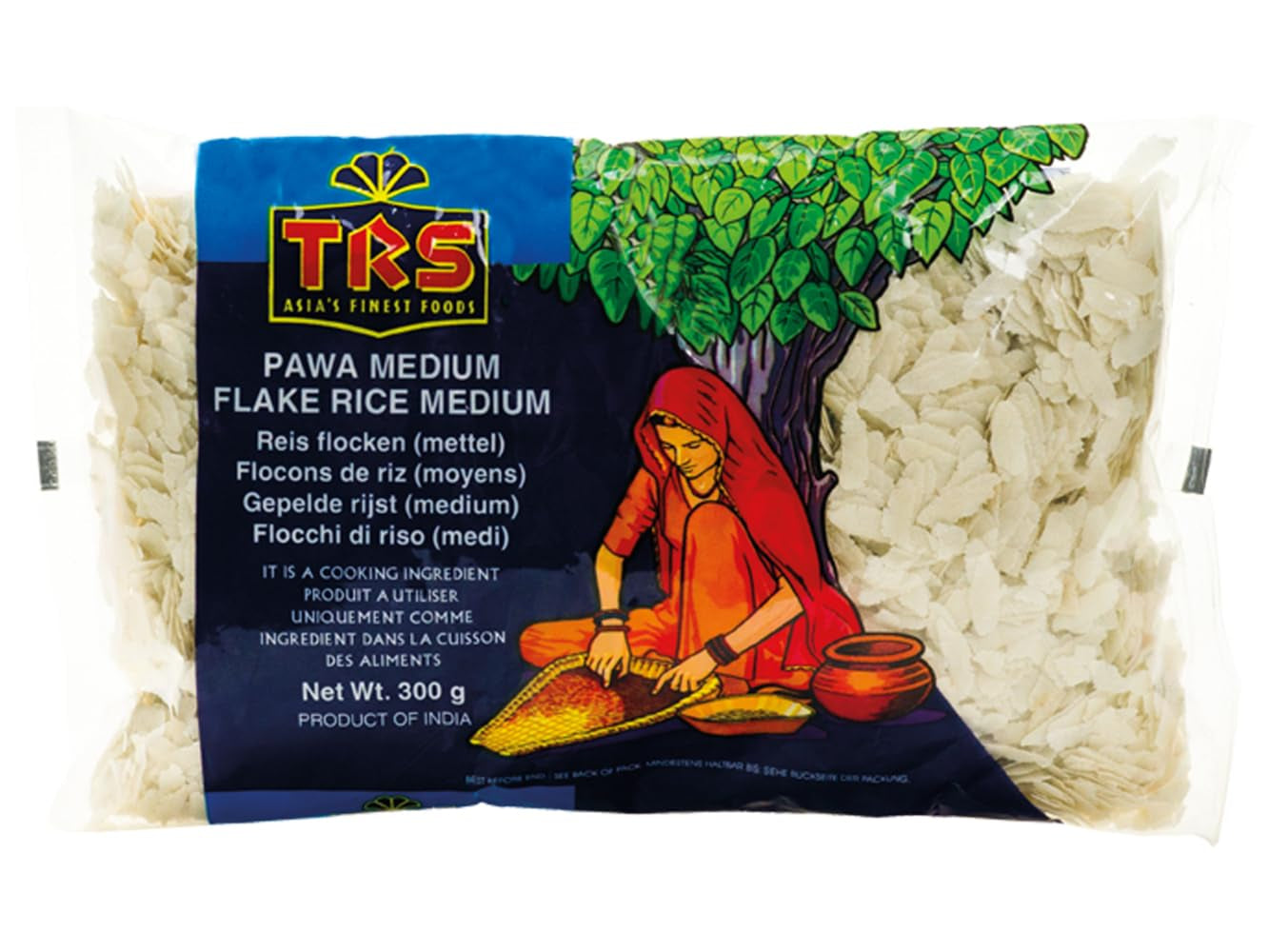 Poha Indiase rijstvlokken - 300g