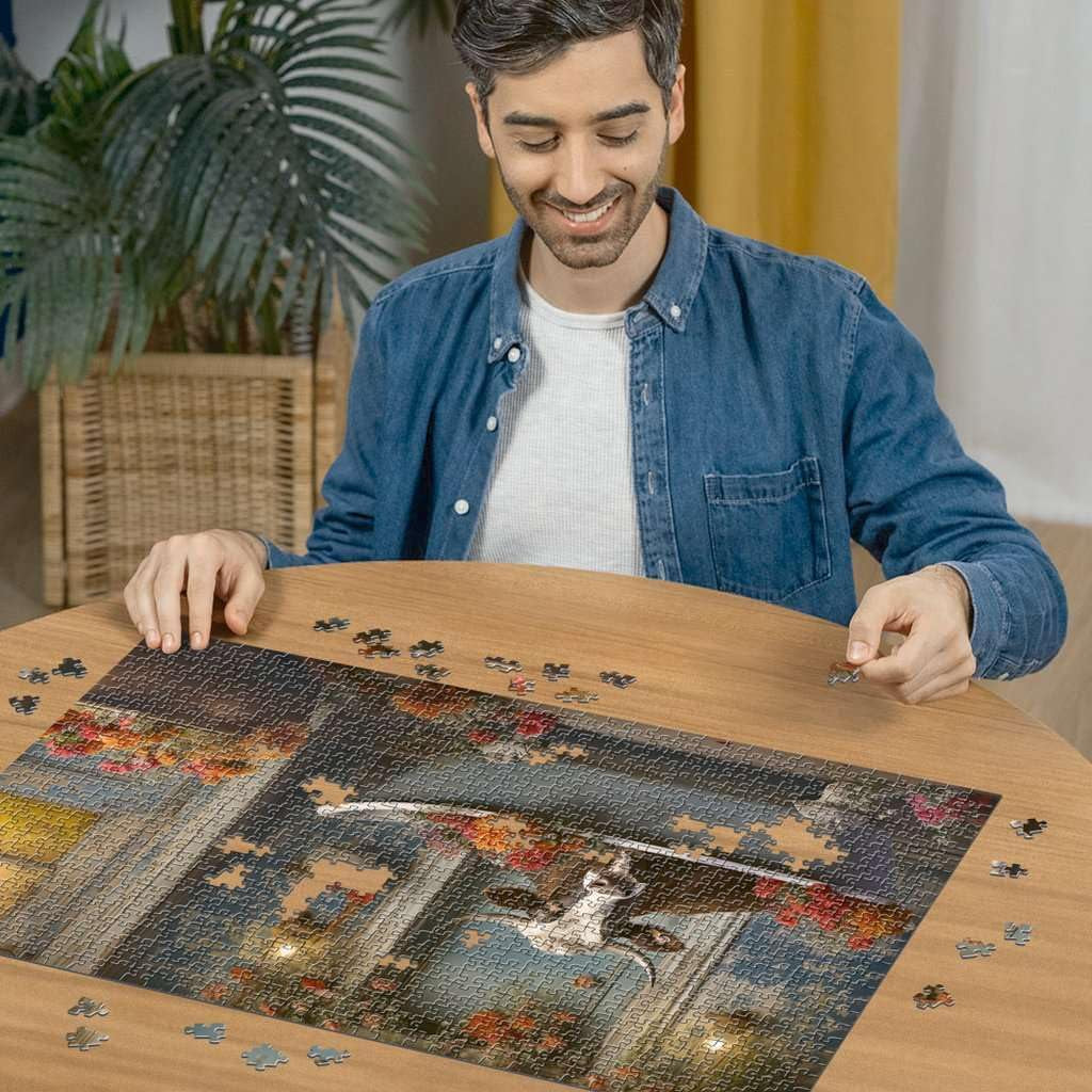 Ravensburger Puzzel 12000782 - Koe in de kuip - Puzzel van 1000 stukjes voor volwassenen en kinderen vanaf 14 jaar, Puzzel Naty Shop
