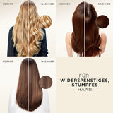 Pantene Pro-V Smooth & Silky Keratin Protect Hair Mask 500ml voor krullend en droog haar, Tot 72 uur glad en glanzend haar in één enkele toepassing, Met Pro-V formule en Actief Nutri-Plex Haarmasker Naty Shop