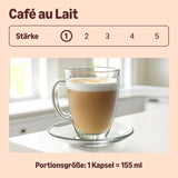 door Amazon Cafe au Lait Dolce Gusto compatibel Kaffeekapseln, 48 Kapseln (3 Packungen mit je 16 Stück)