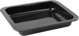 Zenker Ofenbackform (33 X 5 X 25 Cm) SPECIAL COOKING, Rechteckige Auflaufform Mit Enamelle-Versiegelung, Backform Mit Extra Hohem Rand (Farbe: Schwarz), Menge: 1 Stück Vormen en bakplaten Naty Shop