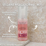 Jean & Len Knot Remover 2-Phase Leave-In Conditioning Spray, geschikt voor alle haartypes, ontwart het haar en verbetert de doorkambaarheid, frisse geur, ontwarrend, siliconen- en parabenenvrij, vegan, 100ml Ontwarrende producten Naty Shop