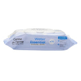 Change Water Essential Babydoekjes x70 - Toiletartikelen van plantaardige vezels - 99% ultragezuiverd water - Hygiëne vanaf de geboorte - Hersluitbaar deksel