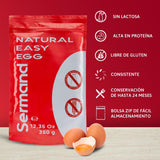 Eiklarpulver (350g) | Getrocknetes Eiklar Pulver | Eialbumin voor Backen & Kochen | Ohne Zusatztoffe | Lactosevrije verpakking met ritssluiting
