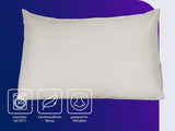 Traumnacht Cosy Back kussen, leeskussen, 70 x 40 cm beige, afneembare en wasbare hoes van 100% polyester, praktisch zijvak, Oeko-Tex gecertificeerd, geproduceerd volgens Duitse kwaliteitsnormen