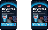 DryNites absorberende nachtelijke bedplassenluiers voor jongens 4-7 jaar (17-30 kg), jumbo maandpakket, 64 stuks