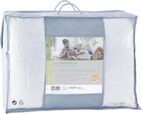 Badenia Trendline Eco warm dekbed met 90% dons en 10% veren klasse I, 135 X 200 cm, wit, Oeko-Tex gecertificeerd, geproduceerd volgens de Duitse kwaliteitsnorm Quilts en quilts Naty Shop