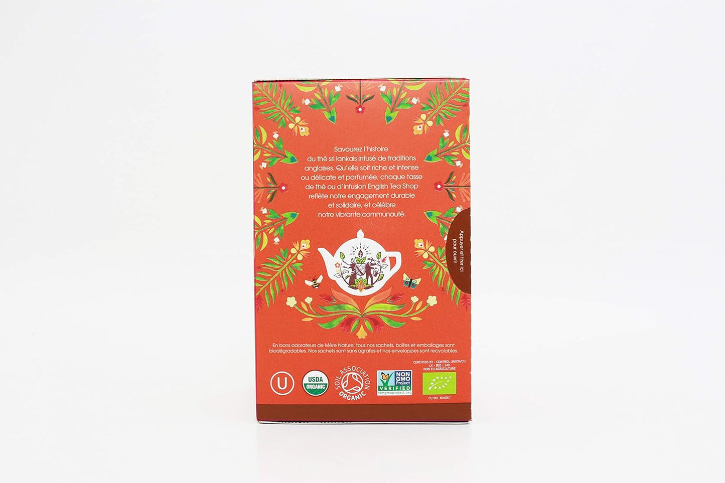 ETS - Chai zwarte thee, Naturland BIO, 20 theezakjes