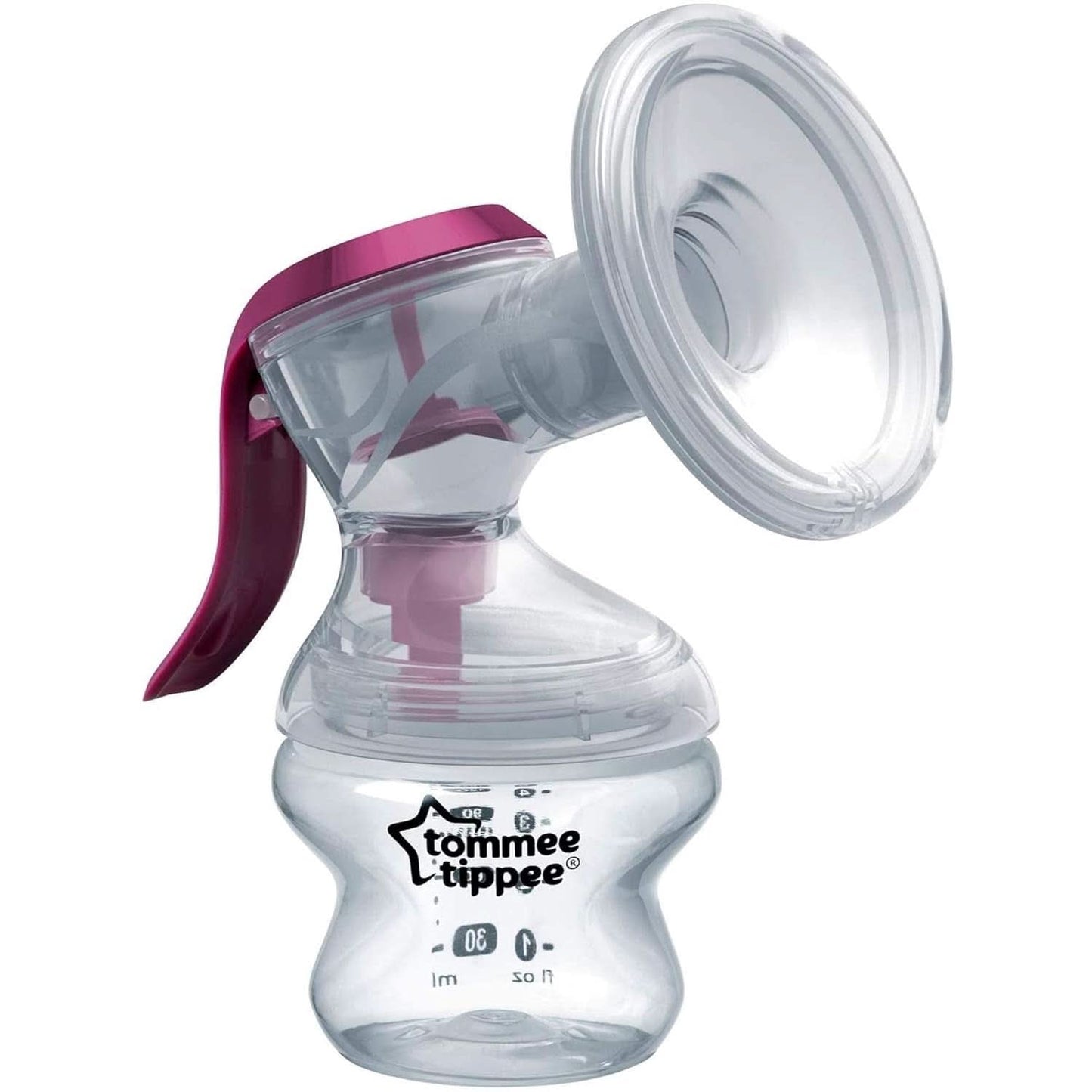 Tommee Tippee "Made for Me" Handmatige borstkolf, ergonomisch handvat, BPA-vrij, transparant Accessoires Voeding en borstvoeding Bebe Naty Shop