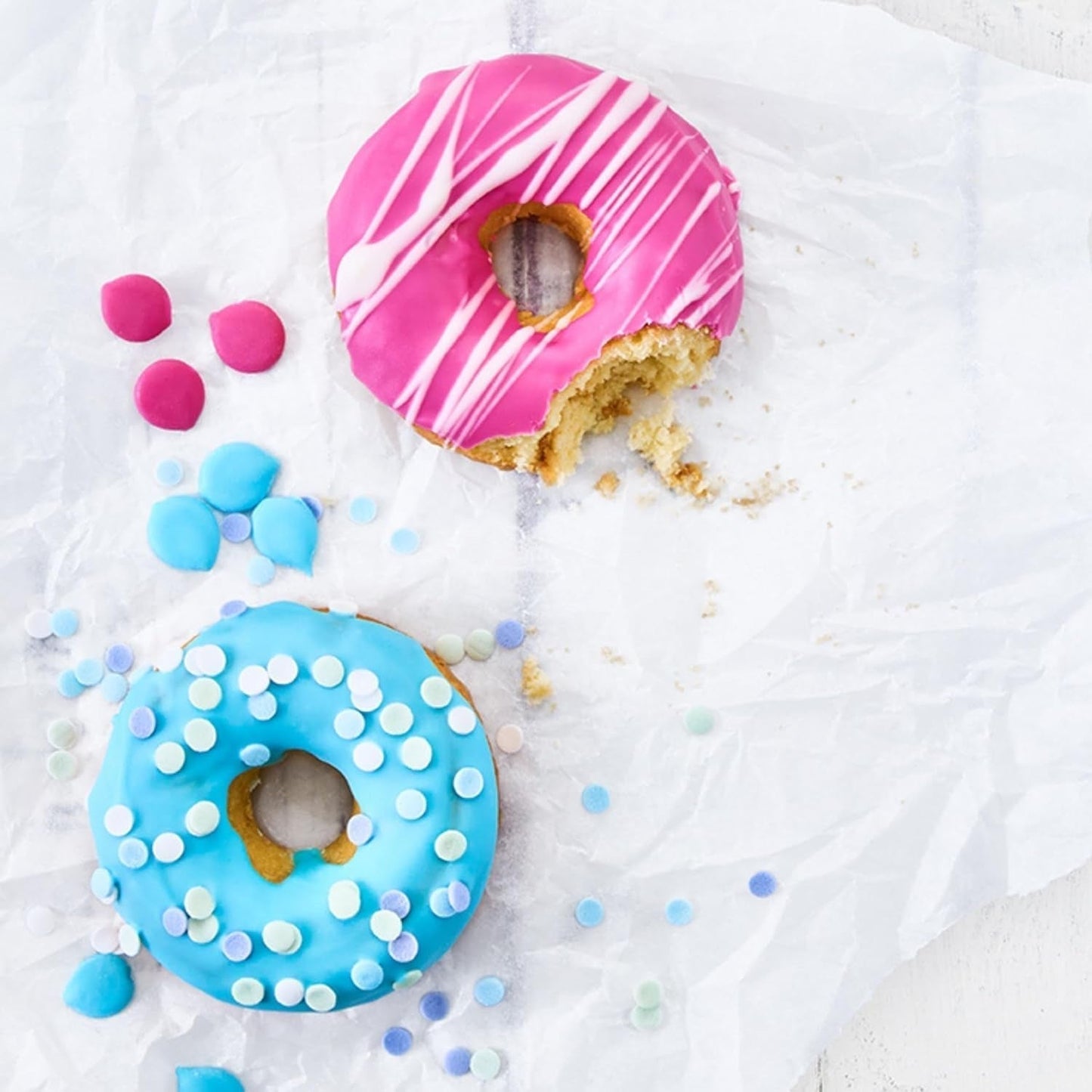 Birkmann, Easy Baking, Donutblech, Backform Für 6 Donuts, Mit Hochwertiger Antihaftbeschichtung, Ø 9 Cm, Mit Rezept, 881631 Vormen en bakplaten Naty Shop