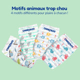 - Luiermaat 4+ 9-20 kg – Ökologische Babywaidern – natürliche Babypflege, hypoallergeen, ohne Parfüm und auslaufsicher – hermestellung in Frankreich – 126 wegwerpluiers – 1 maand