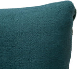 Gözze - Comfortabele kussensloop, Merino Feeling, 50X50 Cm - Donkergroen Bedden en dekens Besuche den Gözze-Store