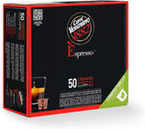 Caffè Vergnano 1882 - Èspresso Kompostierbare Kaffeekapseln, compatibel met Nespresso, Cremoso (romig) - Packung Enthält 50 Kapseln