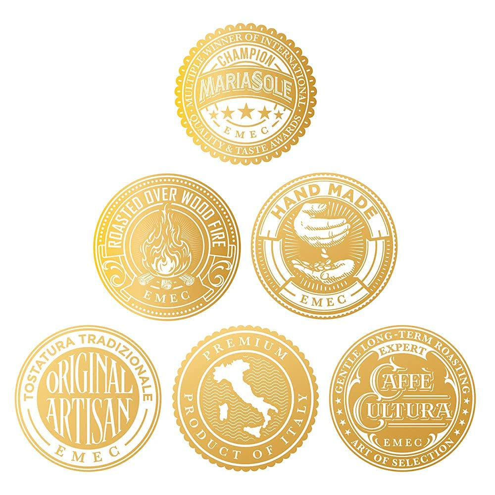 Caffè Crema 1kg – Traditionele Röstung in Sizilien über Holzfeuer In Handarbeit – Premium Kaffeebohnen für Vollaautomat en Siebträger