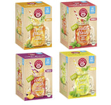 Teekanne Cold & Fresh BIO 4Er Mix - Met de nieuwe soorten citroen-munt, perzik-maracuja, sinaasappel-rozemarijn, grapefruit-munt-gember (4 X 45G)