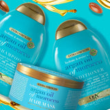 OGX Extra Strength Hydrate & Revive + Argan Oil of Morocco Hair Mask (300ml), luxe haarmasker met rijke arganolie en zijdeproteïnen Naty Shop Haarmasker