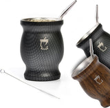 Mate Tea Set - Mate Mok - Mate en Bombilla Set - Theekopjes - Dubbelwandig Design Mate Mok - Yerba Mate Mok Set