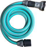 Tuinslang verlengbaar tot 7,5 meter, 1/2" (12,5 mm), met handdouche en 8 functies, Idroeasy