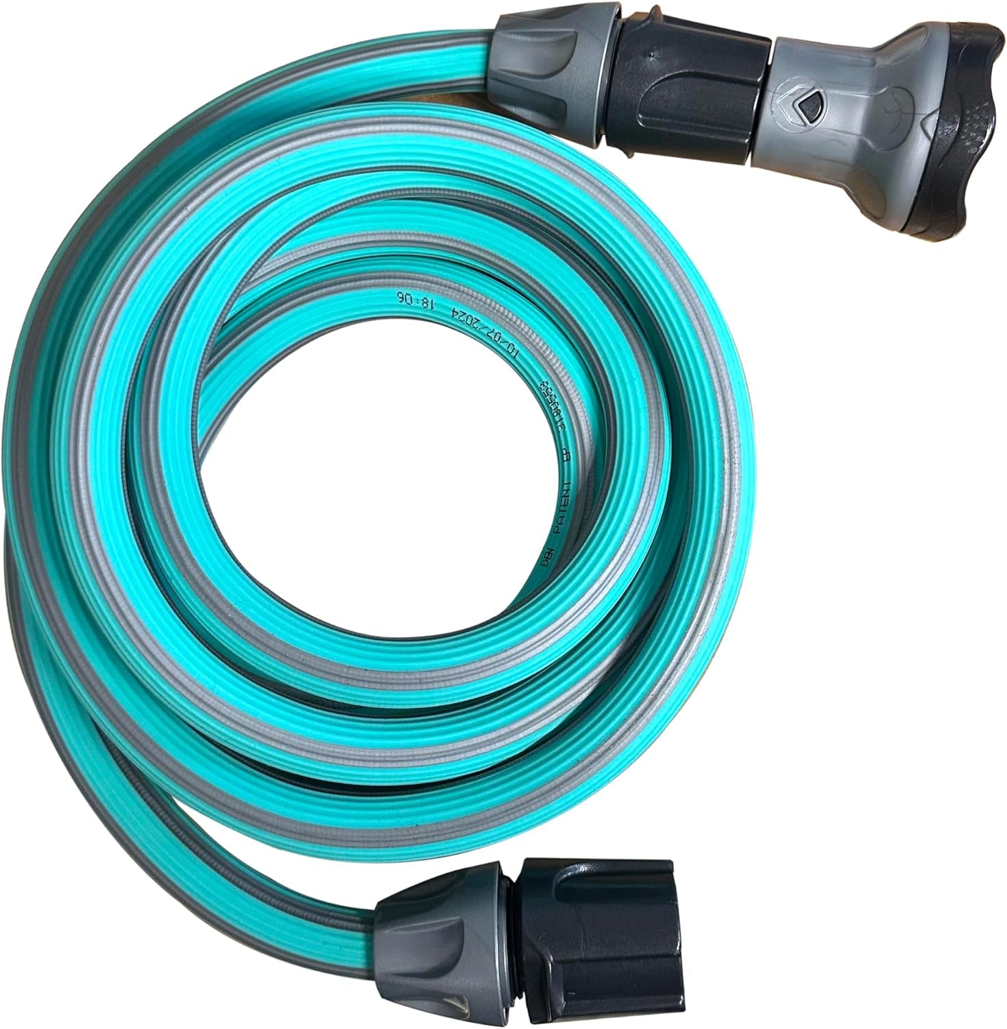 Tuinslang verlengbaar tot 7,5 meter, 1/2" (12,5 mm), met handdouche en 8 functies, Idroeasy
