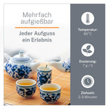 Ti Guan Yin Bio Oolong Thee 100g - Hoge kwaliteit biologische Oolong thee uit China - Wu Long (ceremoniële kwaliteit) - voor theeliefhebbers en kenners - Mycupoftea