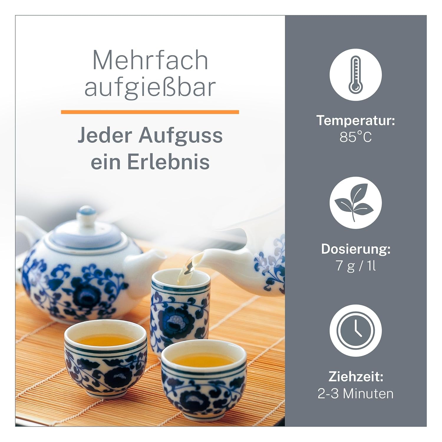 Ti Guan Yin Bio Oolong Thee 100g - Hoge kwaliteit biologische Oolong thee uit China - Wu Long (ceremoniële kwaliteit) - voor theeliefhebbers en kenners - Mycupoftea