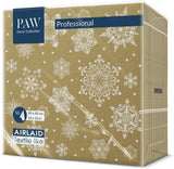PAW - Airlaid servetten (40 x 40 cm) I 50 stuks I Perfect voor Kerstmis, winter en feestdagen I Kerstavond tafeldecoraties I Airlaid stofachtige servetten Wintertakken I Wintertakken