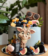 Eetbare suikerdecoratie, Giraffe Suikerpasta Decoraties Nati Shop