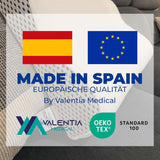 Valentia Medisch Neksteunkussen van traagschuim Orthopedisch nekpijnkussen Nekkussen van traagschuim Ultrazachte wasbare hoes Cervicale orthopedische kussens Naty Shop