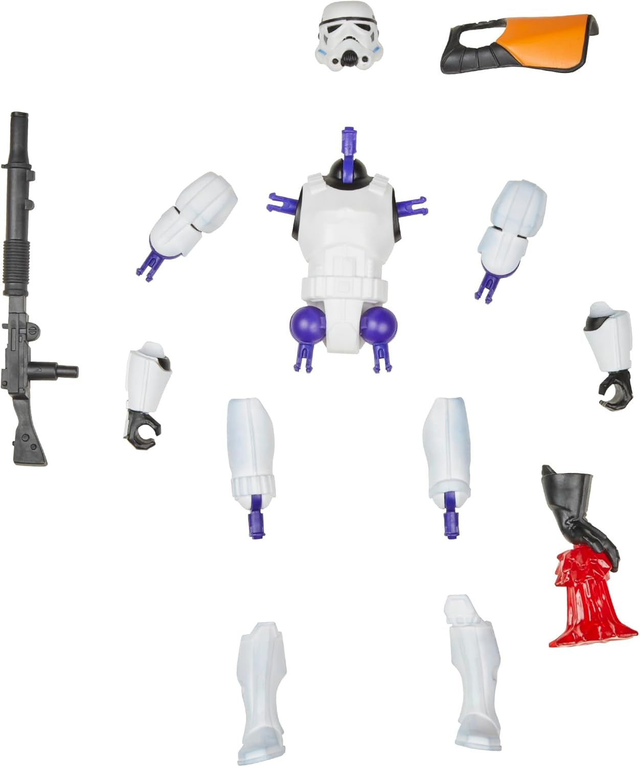 Star Wars Mixmashers Stormtrooper Aanpasbare mix-en-match-actiefiguren en accessoires Actiefiguren Naty Shop